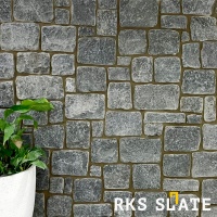 Камень для цоколя RKS SLATE Midnight Black Temple